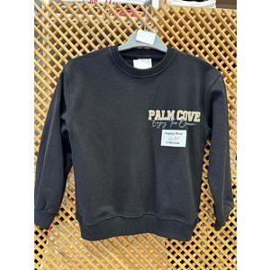 4099 ÇOCUK SIRTI VE ÖNÜ BASKILI SWEAT