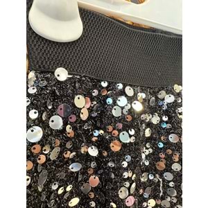 4955 ÇOCUK İÇİ PAMUK PENYE TAYTLI PUL PAYETLİ ETEK