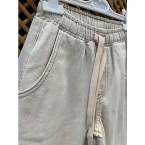 J1110814 ÇOCUK BEL LASTİKLİ PAÇA PÜSKÜL PANTOLON