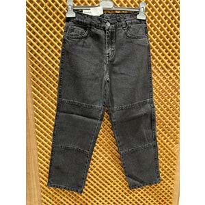 7698 ÇOCUK YAN BACAK KÜÇÜK CEP DETAYLI KOT PANTOLON