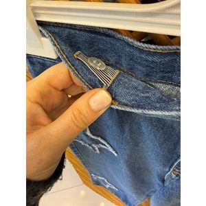 J11701 ÇOCUK YILDIZ APLİKELİ BOL PAÇA PANTOLON