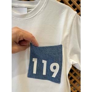 4166 ÇOCUK ÖNÜ VE SIRTI BASKILI TİŞÖRT