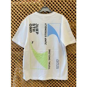 7642 ÇOCUK ÖNÜ VE SIRTI BASKILI TİŞÖRT