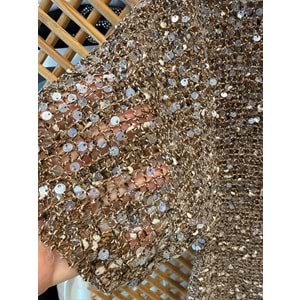 2319 ÇOCUK PAYETLİ KISA KOLLU FİLE BLUZ