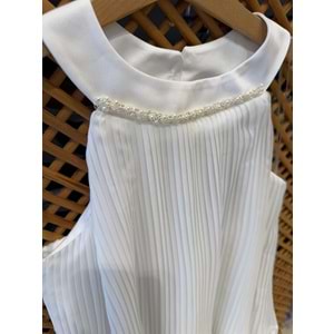 DSL0515 ÇOCUK PİLELİ ŞİFON UÇUŞ UÇUŞ ELBİSE