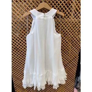 DSL0515 ÇOCUK PİLELİ ŞİFON UÇUŞ UÇUŞ ELBİSE