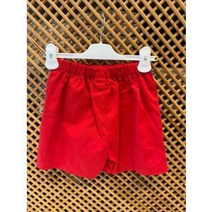 0806 ÇOCUK PAMUKLU KUMAŞ ŞORT ETEK