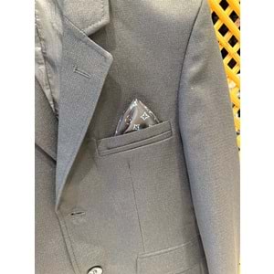 LKS606 ÇOCUK SLİM FİT SPOR KESİM ÇİFT YIRTMAÇ KUMAŞ BLAZER CEKET