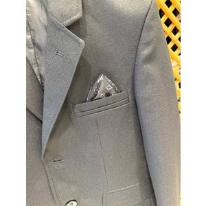 LKS606 ÇOCUK SLİM FİT SPOR KESİM ÇİFT YIRTMAÇ KUMAŞ BLAZER CEKET