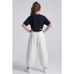 9978 ÇOCUK BELİ LASTİKLİ BLOOMER PANTOLON