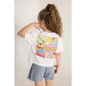 0422 ÇOCUK ÖN-ARKA BASKILI TİŞÖRT