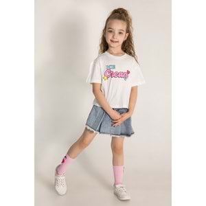 0422 ÇOCUK ÖN-ARKA BASKILI TİŞÖRT