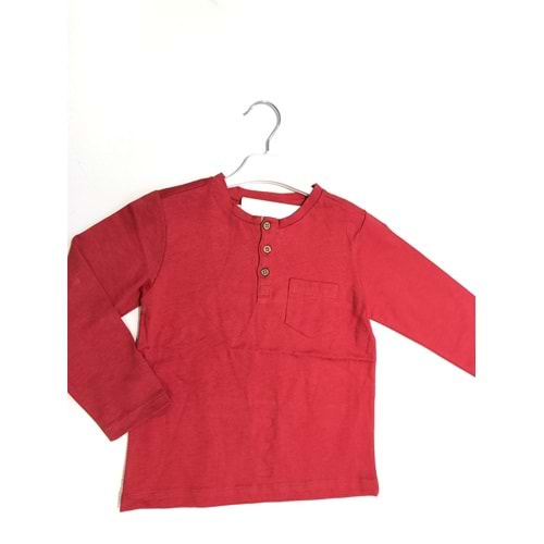 CE9262 DÜĞMELİ ERKEKTSHIRT 3/8