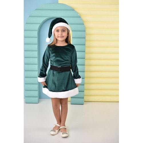 33334 NOEL ŞAPKALI ELBİSE 2/8