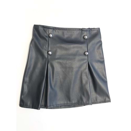 2416 DÜĞMELİ DERİ ETEK 5/8