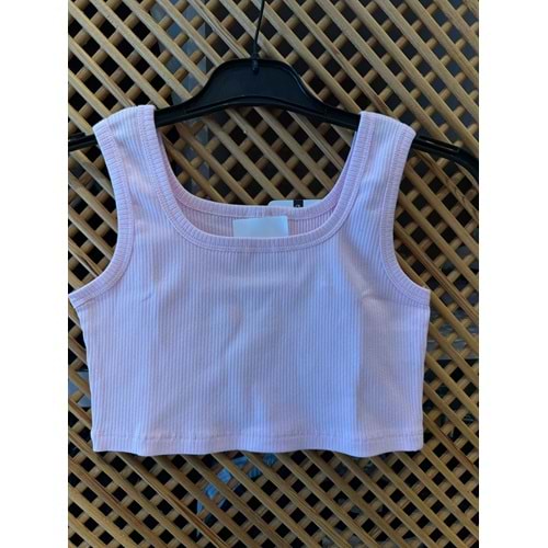 0160 ÇOCUK CROP - PEMBE - 10/11