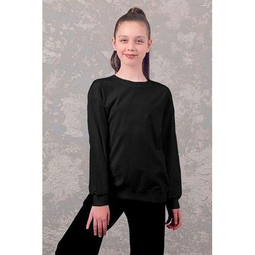 5927 DÜZ RENK SWEAT 7/11