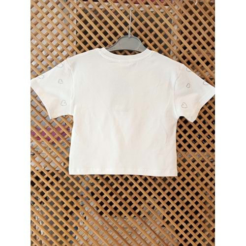 0668 ÇOCUK KALP TAŞLI TİŞÖRT