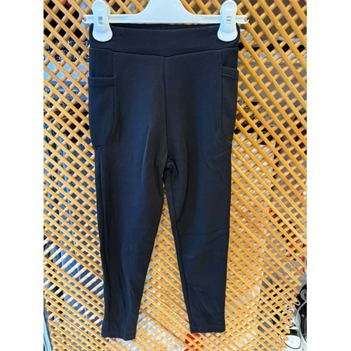 421636 COCUK YAN CEPLİ İNCE YUMUŞAK KUMAŞ TAYT - PD KIDS