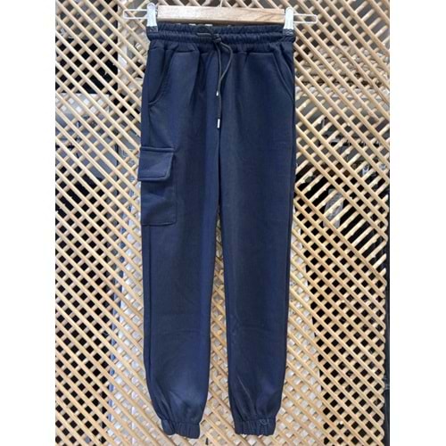 425981 ÇOCUK MODAL PAMUK PENYE ESNEK KUMAŞ KARGO CEPLİ ESOFMAN ALT