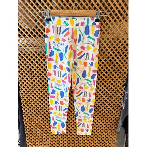 436778 ÇOCUK DESENLİ İNCE MEVSİMLİK TAYT - PD KIDS