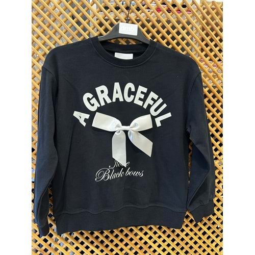 9894 ÇOCUK FİYONKLU SWEAT
