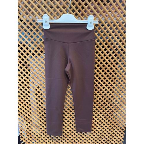 4601 ÇOCUK LİKRALI YÜKSEK BEL PAMUK PENYE TAYT