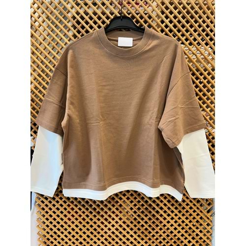 225275 ÇOCUK ÇİFT KOLLU SWEAT