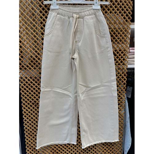 J1110814 ÇOCUK BEL LASTİKLİ PAÇA PÜSKÜL PANTOLON