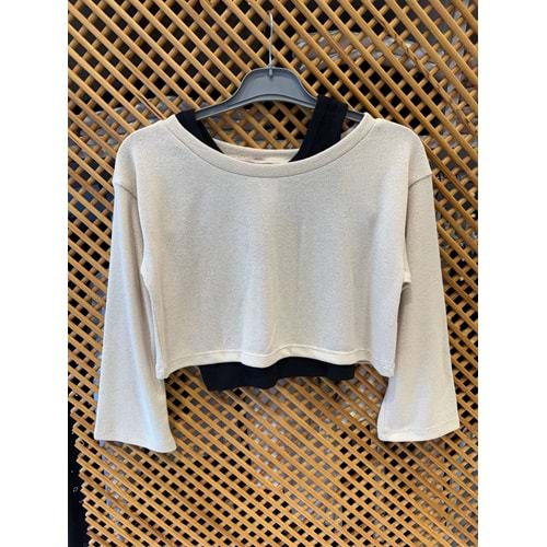 0353 ÇOCUK İKİLİ TRİKO BLUZ