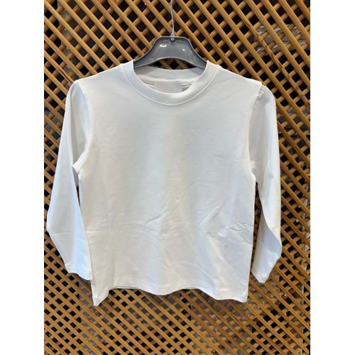 4112 ÇOCUK UZUN KOLLU BASİC TİŞÖRT