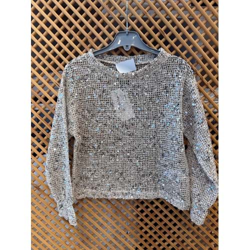 4972 ÇOCUK PAYETLİ FİLE BLUZ