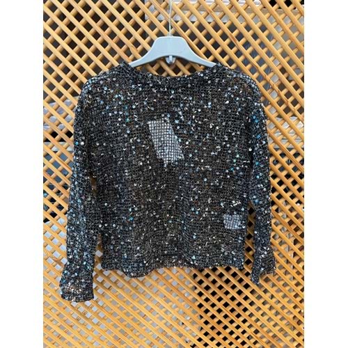 4972 ÇOCUK PAYETLİ FİLE BLUZ