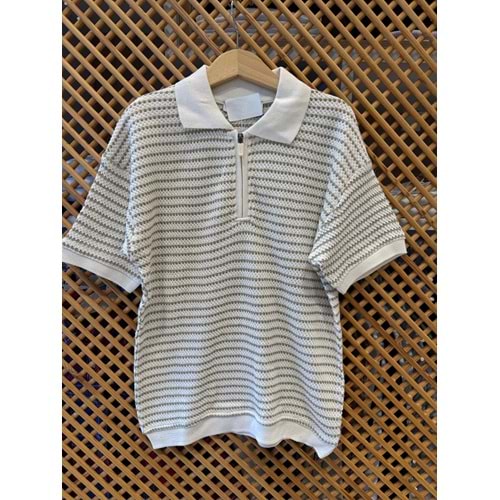 1904 ÇOCUK MERSERİZE FERMUARLI BLUZ