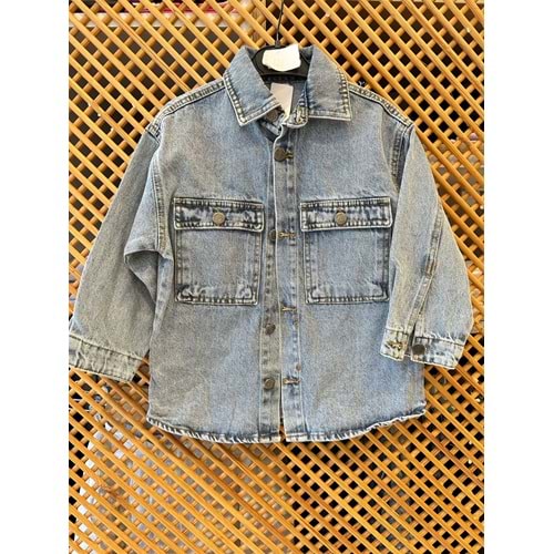 7537-7538 ÇOCUK YUMUŞAK KOT GÖMLEK