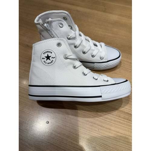 1214 ÇOCUK BİLEKLİ BAĞCIKLI KETEN SPOR AYAKKABI