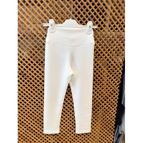 2314 ÇOCUK PAMUK PENYE LİKRALI YÜKSEK BEL TAYT