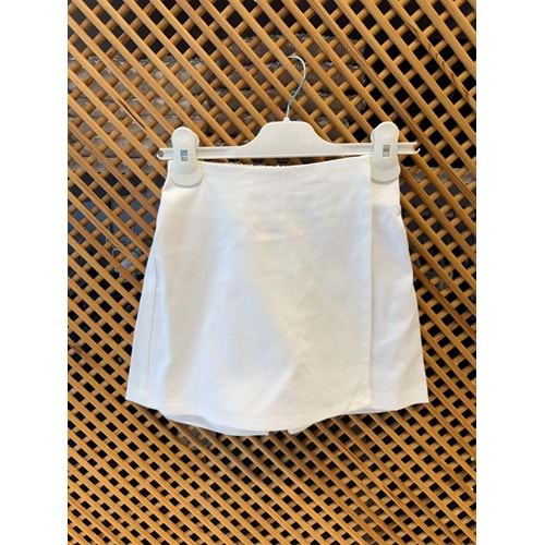 0806 ÇOCUK PAMUKLU KUMAŞ ŞORT ETEK