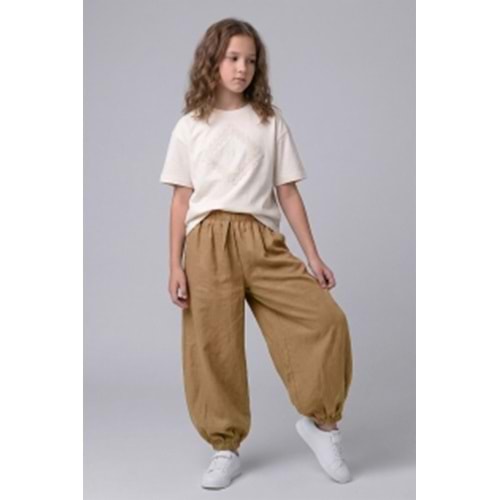 9978 ÇOCUK BELİ LASTİKLİ BLOOMER PANTOLON