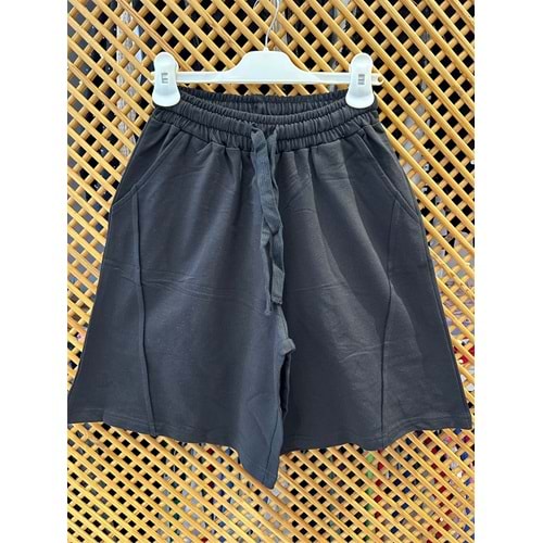 226201 ÇOCUK YANI DİKİŞ DETAYLI İNCE PENYE ŞORT - PD KIDS - ÇOCUK