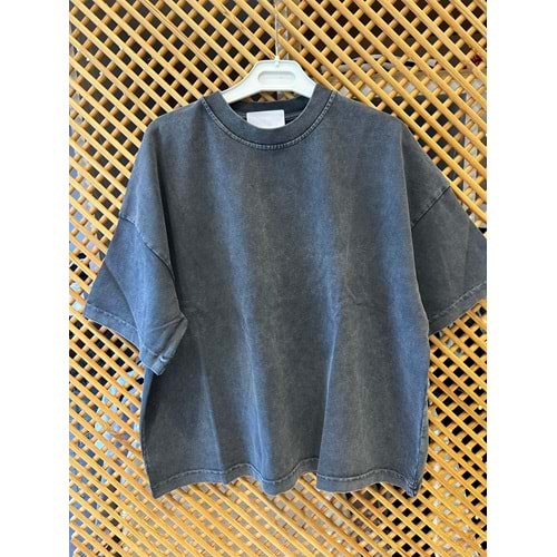 225259 ÇOCUK ESKİTME BOYALI OVERSİZE TİŞÖRT - PD KIDS - ÇOCUK