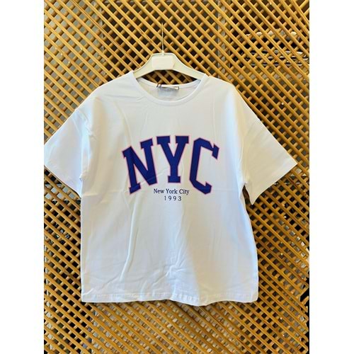 32906 ÇOCUK NYC BASKILI TİŞÖRT