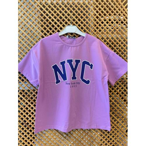 32906 ÇOCUK NYC BASKILI TİŞÖRT