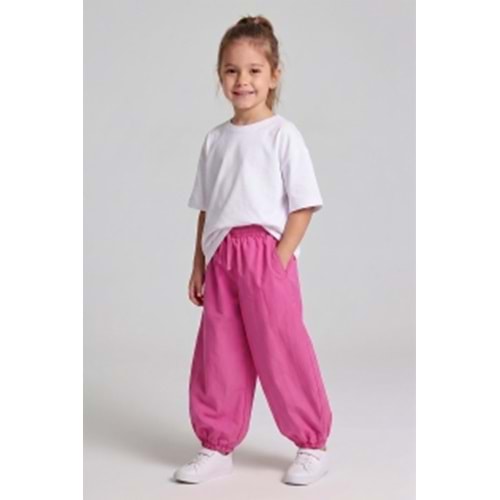 9889 ÇOCUK BLOOMER PANTOLON FUŞYA
