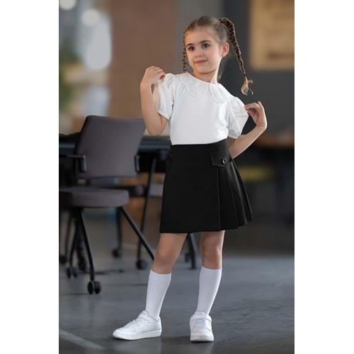 M5936-5937 KIZ ÇOCUK ŞORT ETEK