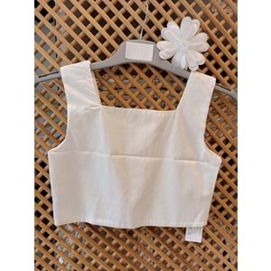 50863 ÇOCUK GÜL AKSESUARLI BLUZ