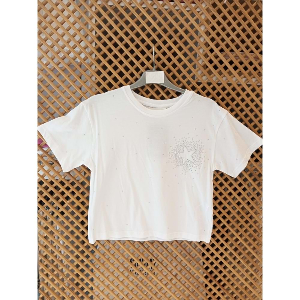 0617 ÇOCUK TAŞLI YILDIZ TİŞÖRT