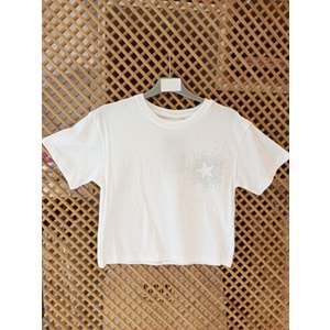 0617 ÇOCUK TAŞLI YILDIZ TİŞÖRT