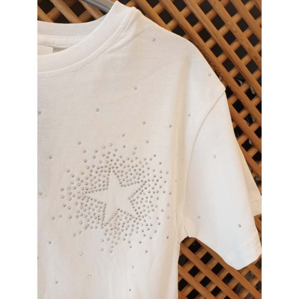 0617 ÇOCUK TAŞLI YILDIZ TİŞÖRT