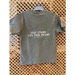 7752 ÇOCUK SIRTI BASKILI TİŞÖRT